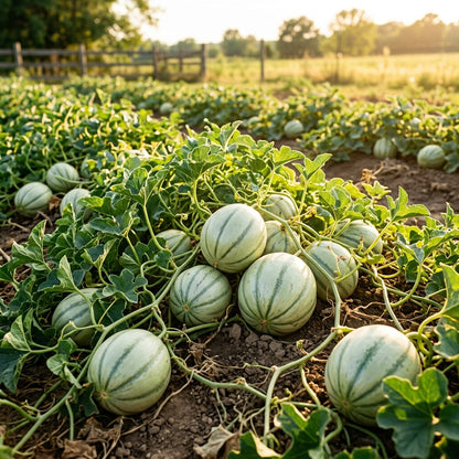 Early Silver Line Melon Seeds – Melon Seeds for Home Garden
