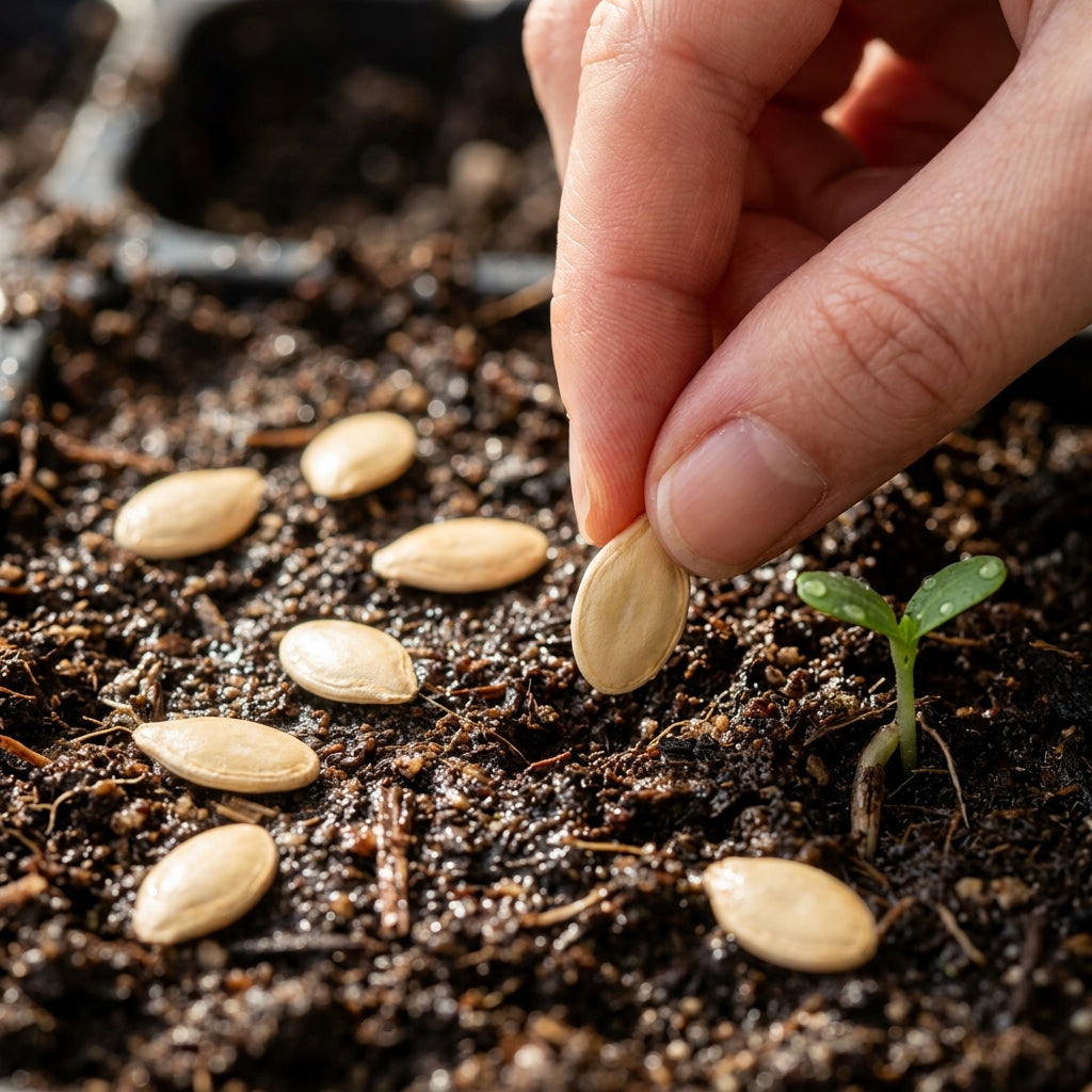 Piel de Sapo (Santa Claus) Melon Seeds for Planting