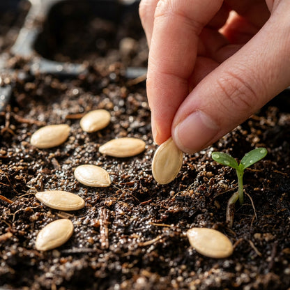 Piel de Sapo (Santa Claus) Melon Seeds for Planting
