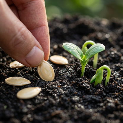 Early Silver Line Melon Seeds – Melon Seeds for Home Garden