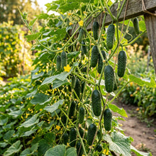 Gherkin Mini Cucumber F1 Seeds – Hybrid Cucumber Seeds for Home Garden