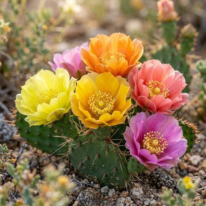 Mini Prickly Pear Cactus Seeds for Planting