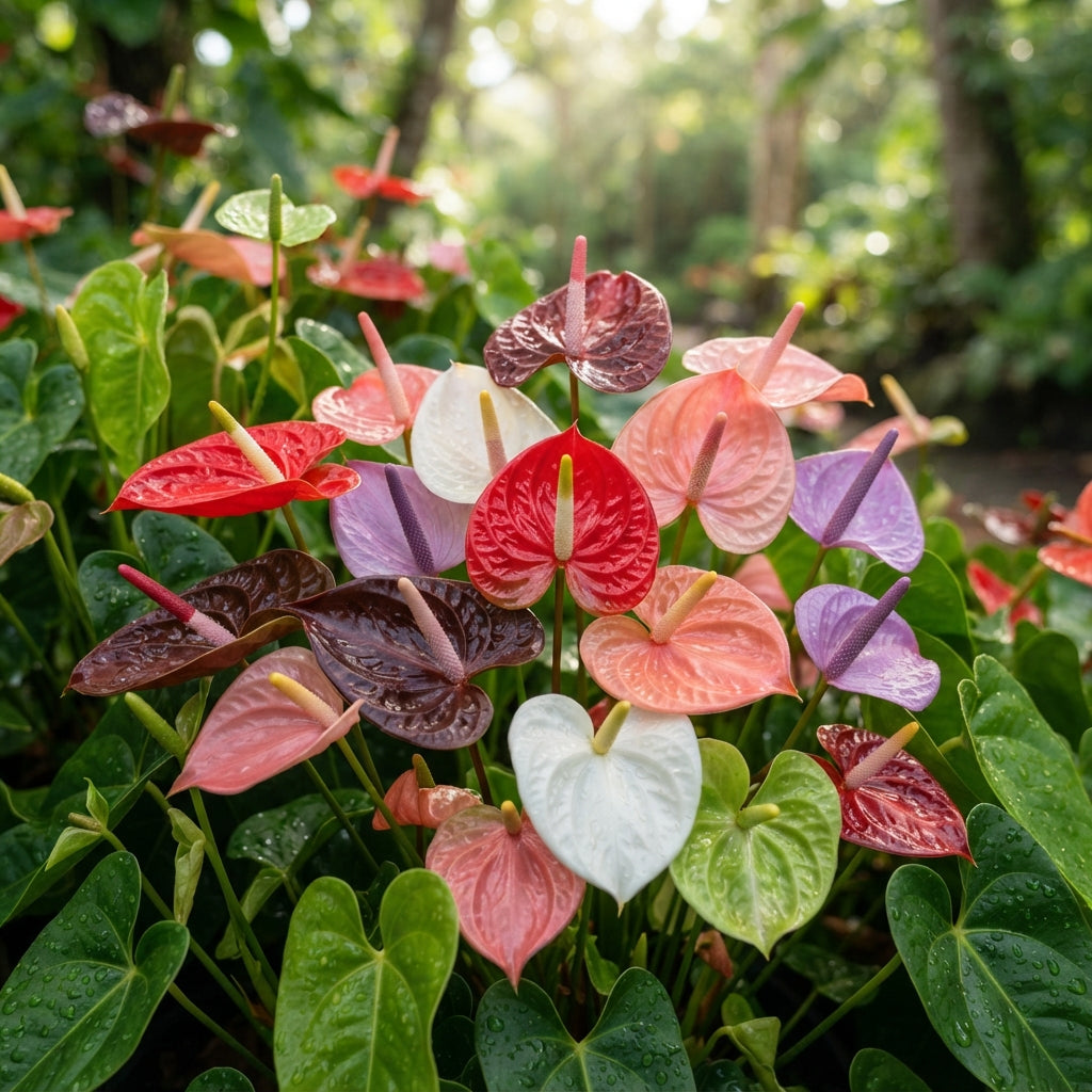 Mixed Anthurium Seeds - Anthurium Flower Seeds for Garden