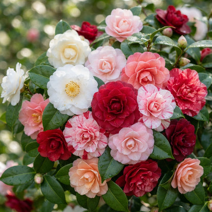 Mixed Camellia Seeds - Camellia Flower Seeds for Garden