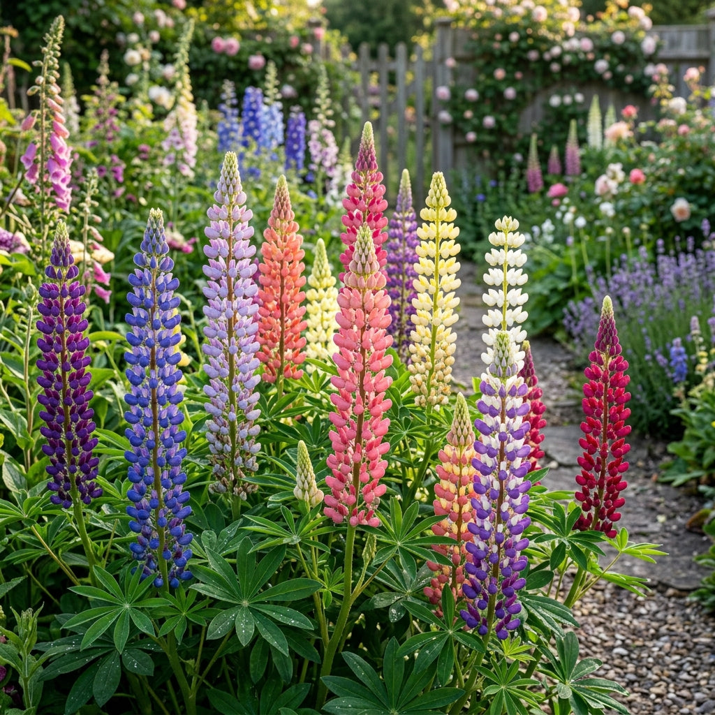 Mixed Lupine Flower Seeds For Planting
