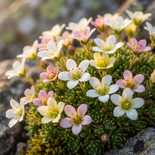 Saxifraga Species Mixed Seeds for Rock Gardens and Borders