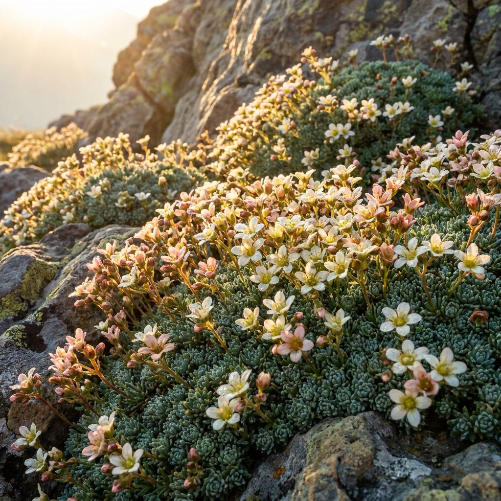 Saxifraga Species Mixed Seeds for Rock Gardens and Borders