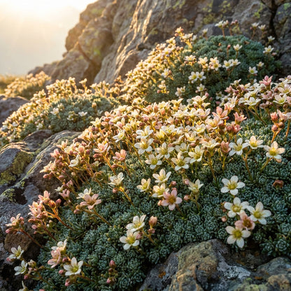 Saxifraga Species Mixed Seeds for Rock Gardens and Borders