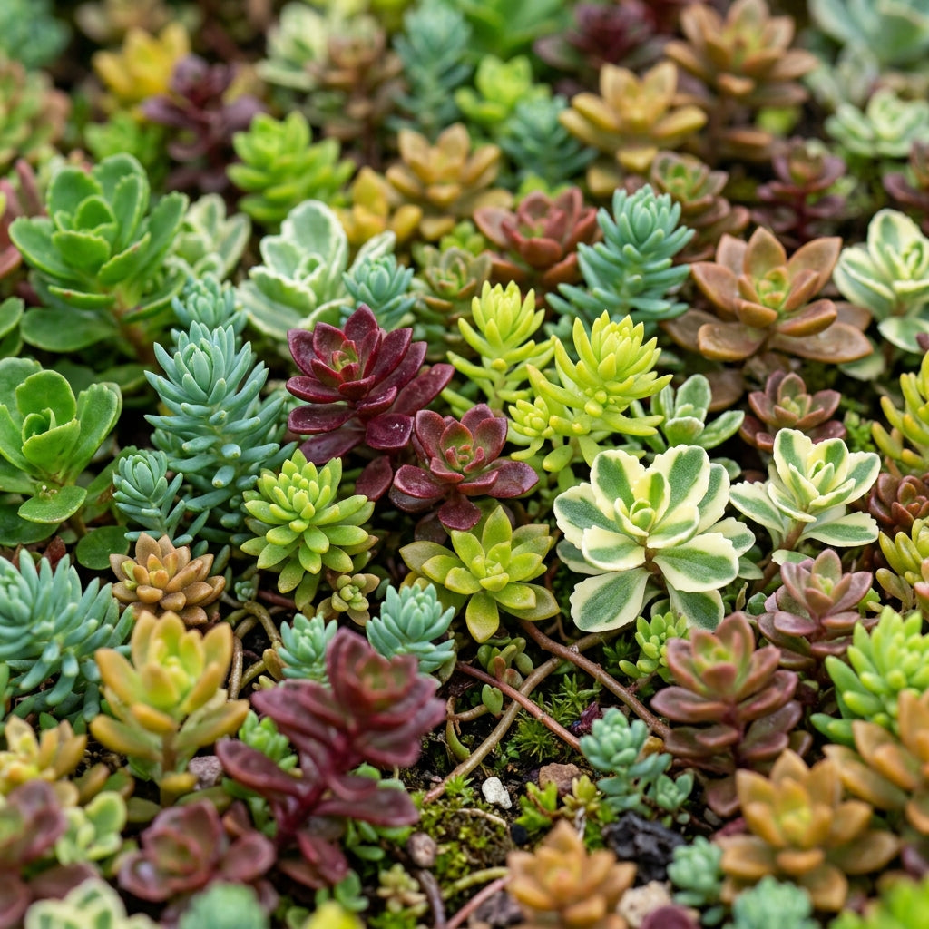 Mixed Sedum Seeds for Containers and Ground Cover