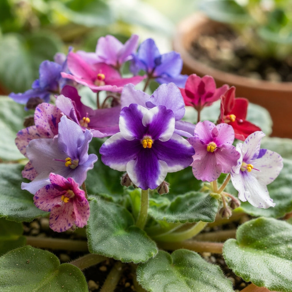 Mixed Color African Violet Seeds for Planting