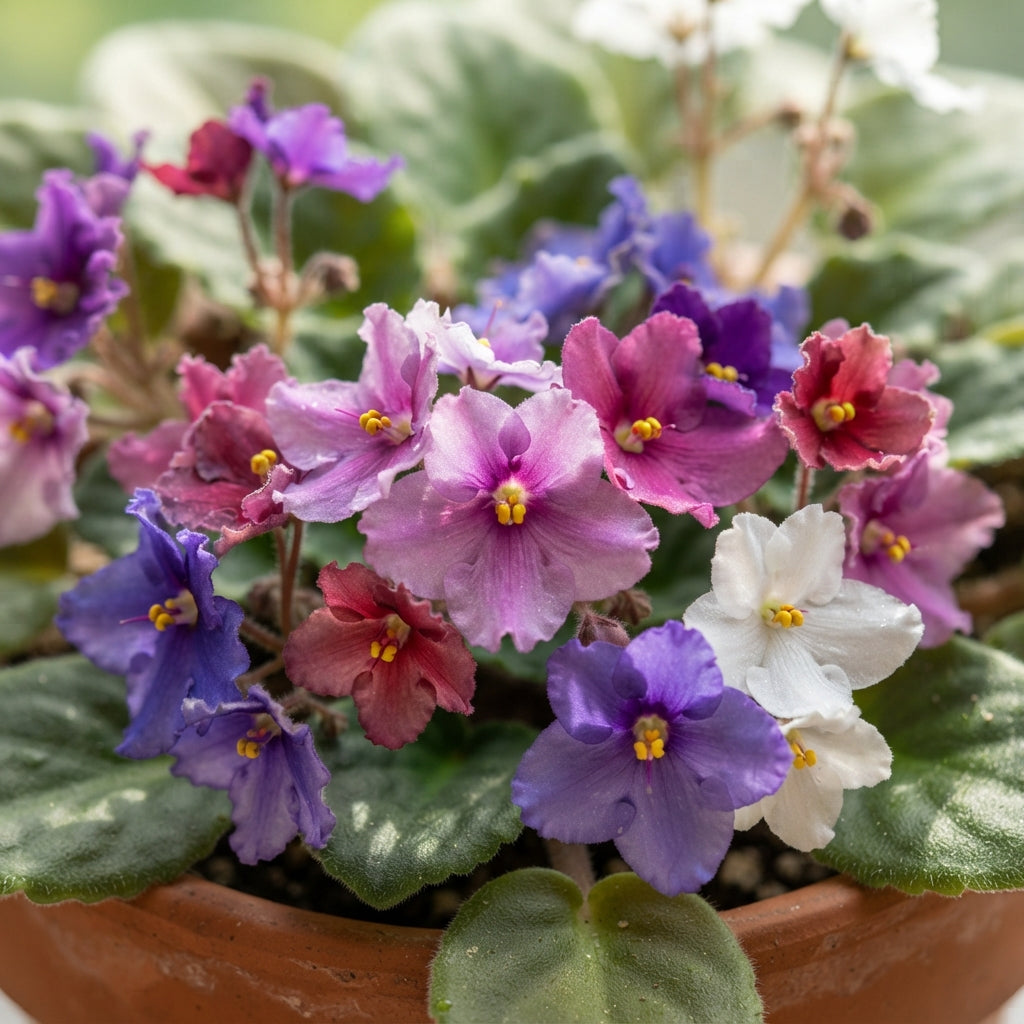 Mixed Color African Violet Seeds for Planting
