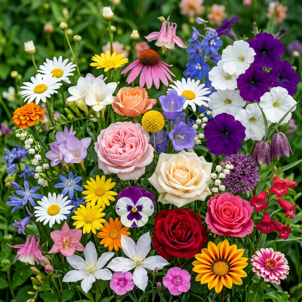 Mixed Ornamental Flower Seeds - Mixed Flower Seeds for Garden