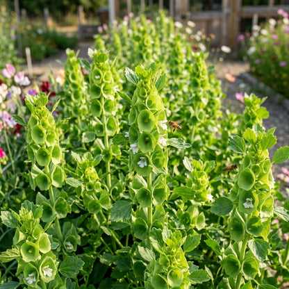 Moluccella Laevis Seeds - Bells of Ireland Flower Seeds for Garden