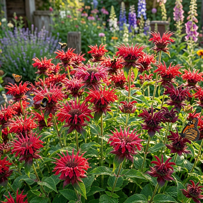 Monarda Didyma Bergamot Flower Seeds