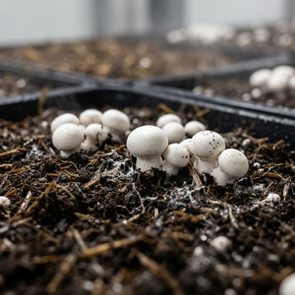 White Button Mushroom Spawn