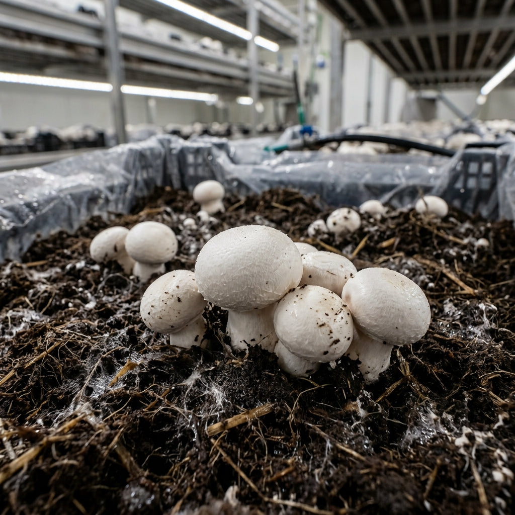 White Button Mushroom Spawn