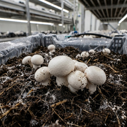 White Button Mushroom Spawn