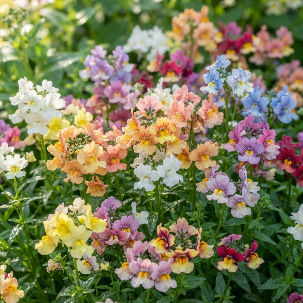 Nemesia 'Poetry Mix' Flower Seeds for Planting