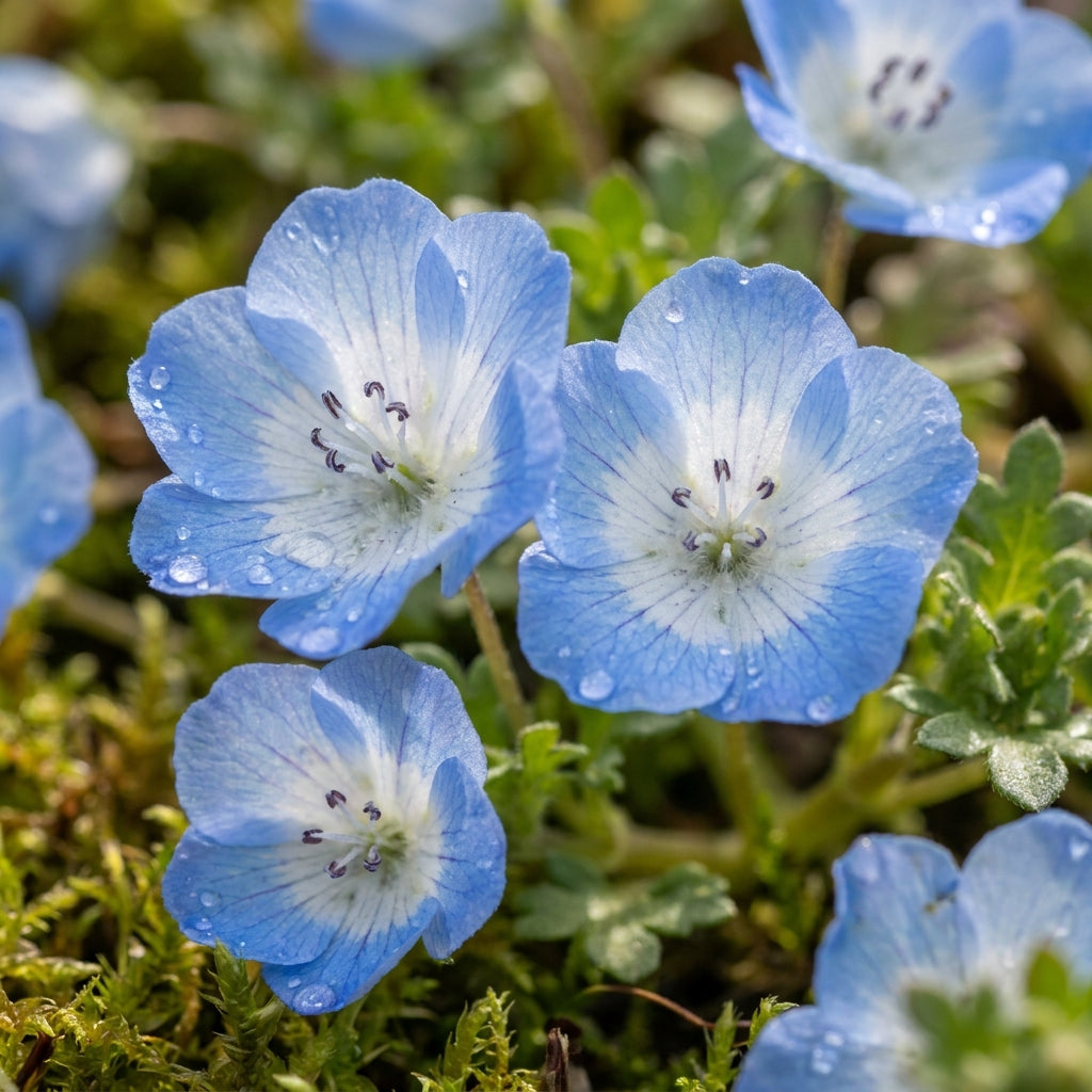 Nemophila Menziesii Flower Seeds For Planting