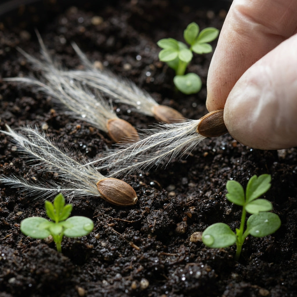 Orange Clematis Flower Seeds for Planting