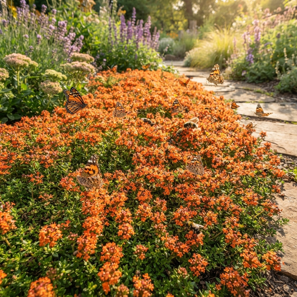 Orange Creeping Thyme Seeds for Planting
