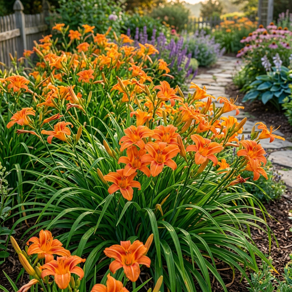 Orange Hemerocallis Daylily Flower Seeds for Planting