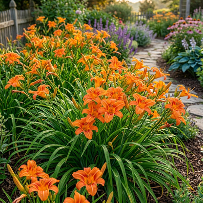 Orange Hemerocallis Daylily Flower Seeds for Planting