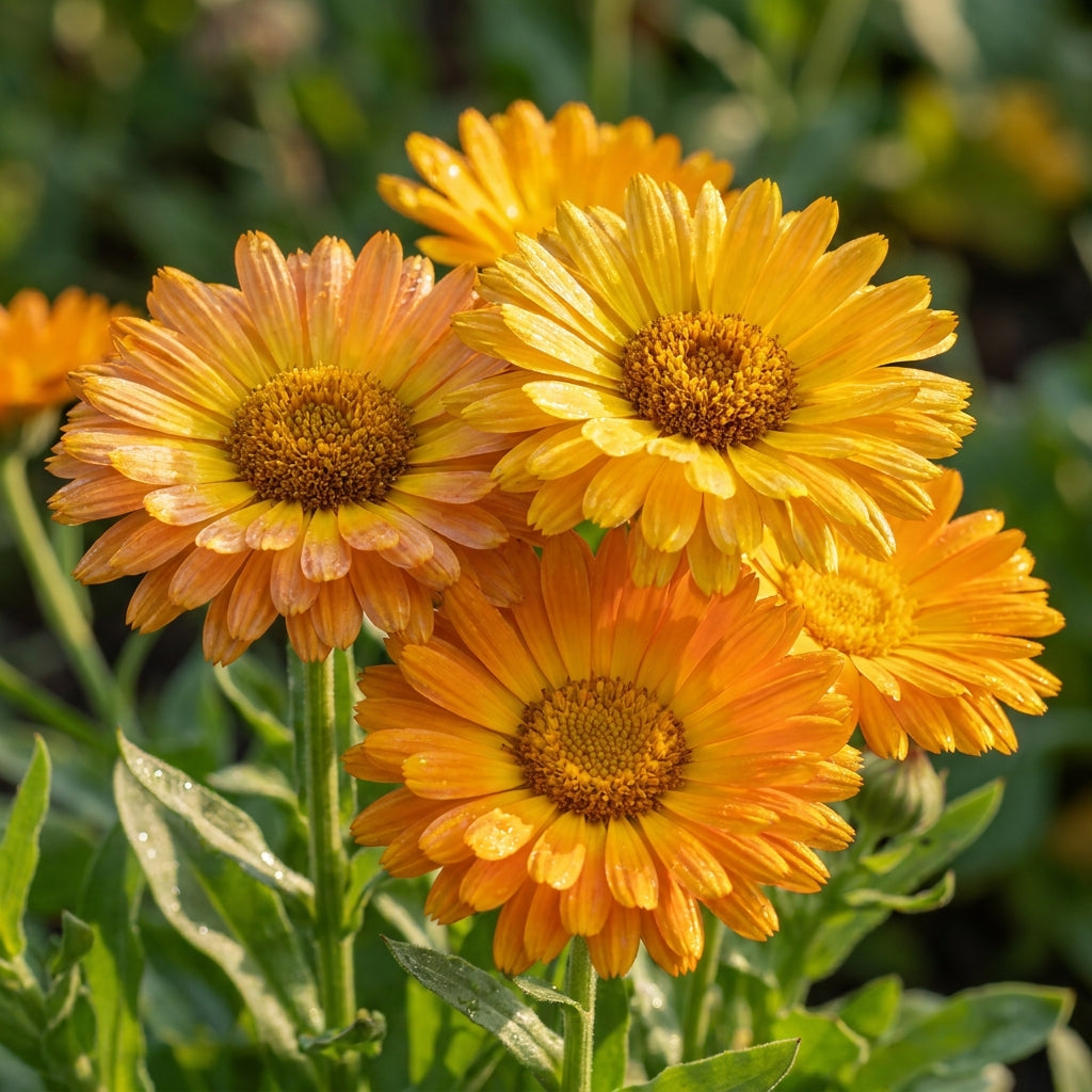 Orange Yellow Calendula Flower Seeds For Planting