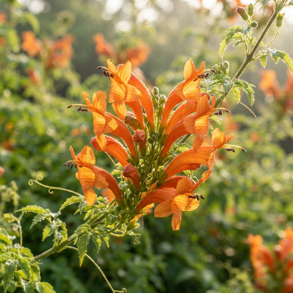 Eccremocarpus scaber Burst of Orange Flower Seeds for Planting