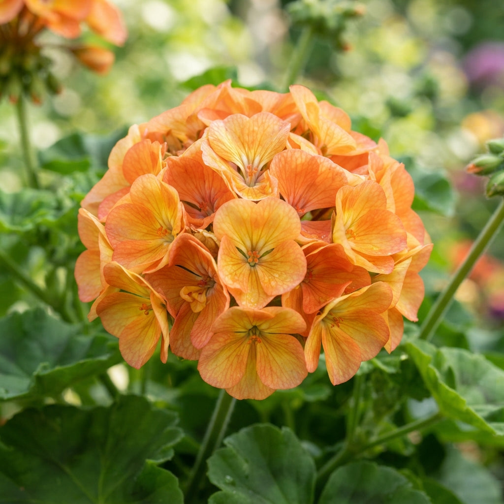 Orange and Yellow Geranium Flower Seeds for Garden Planting