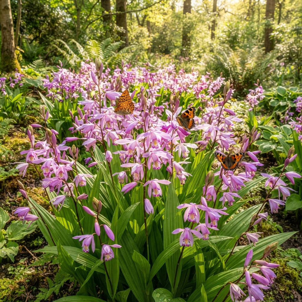 Bletilla Striata Hardy Orchid Flower Seeds - Orchid Flower Seeds for Garden