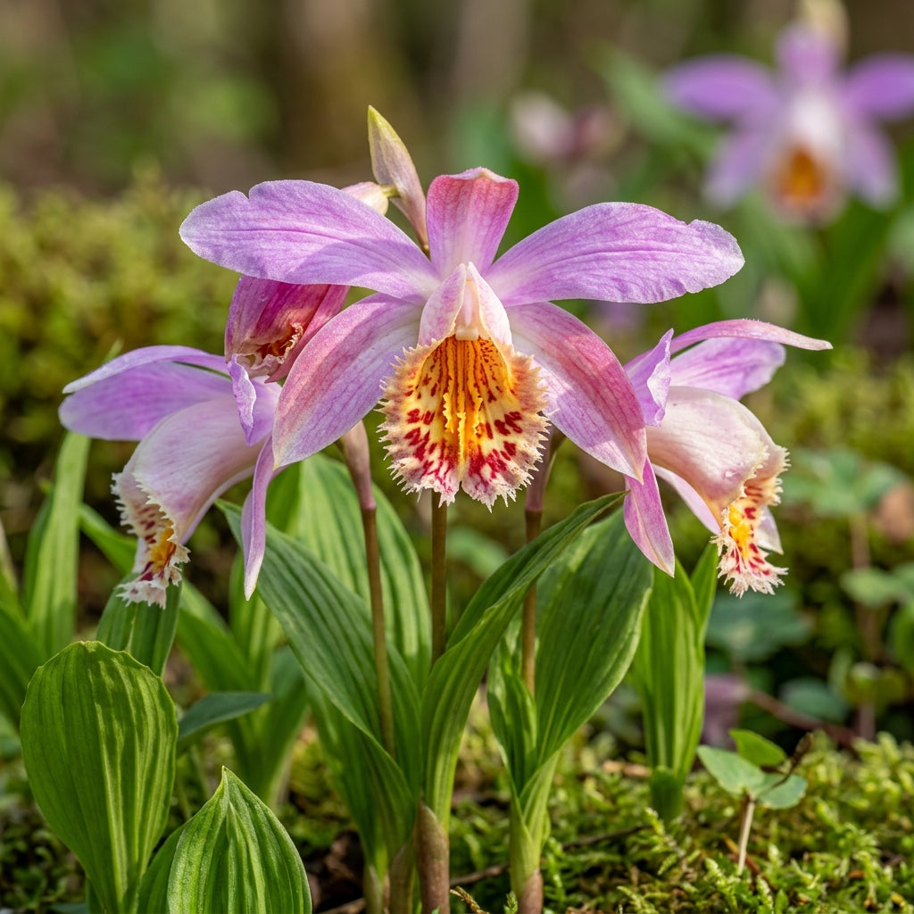 Pleione Orchid Flower Seeds for Planting