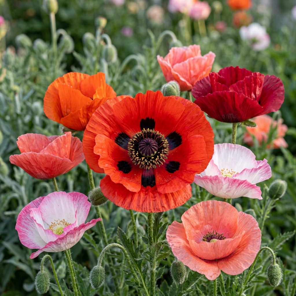 Papaver Orientale Seeds – Perennial Oriental Poppy