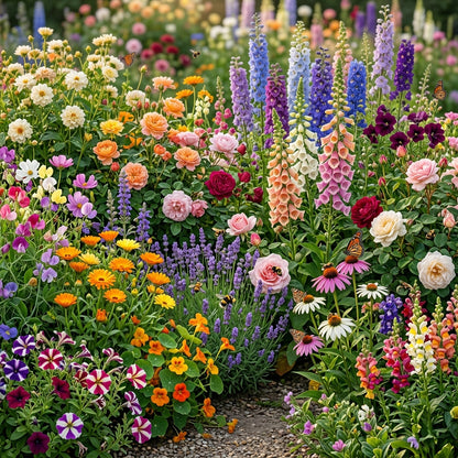 Mixed Ornamental Flower Seeds - Mixed Flower Seeds for Garden