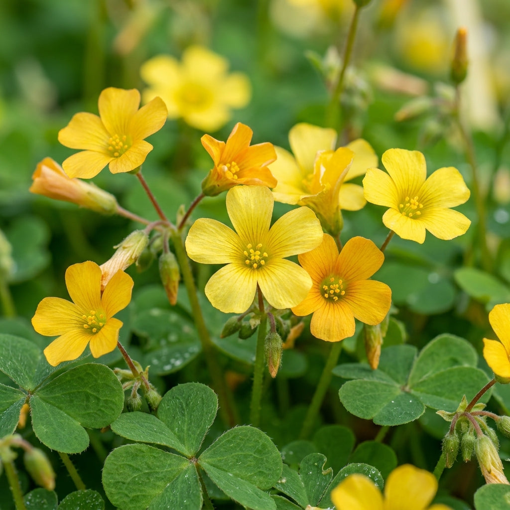 Procumbent Yellow Sorrel Grass Seeds - Sorrel Flower Seeds for Garden