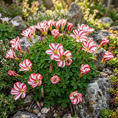 Candy Cane Sorrel Flower Seeds - Oxalis Flower Seeds for Garden