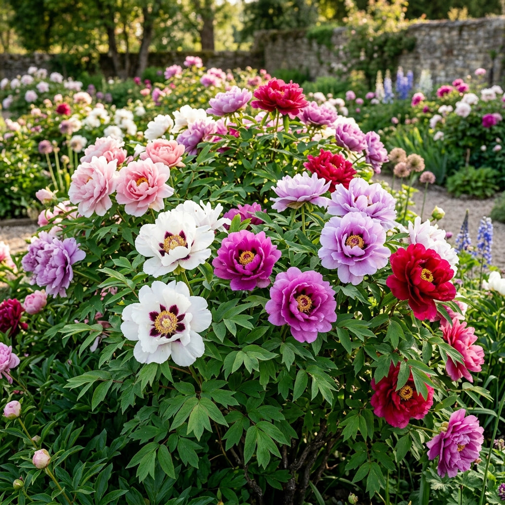Paeonia Rockii Mixed Colours Seeds for Garden Planting