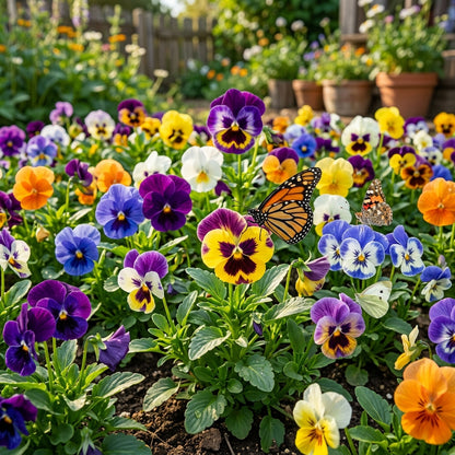 Mixed Pansy Flower Seeds for Planting