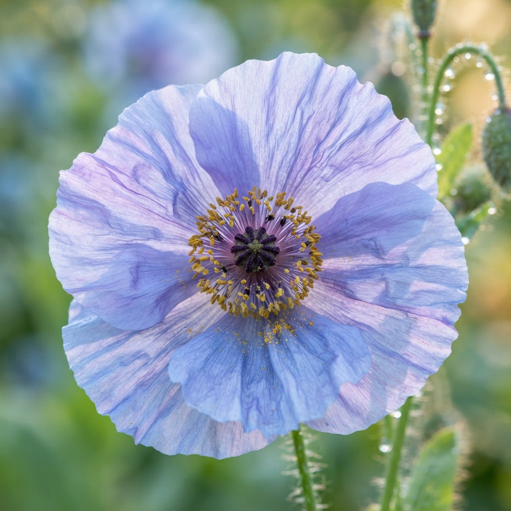 Papaver Hungarian Blue Poppy Seeds for Planting