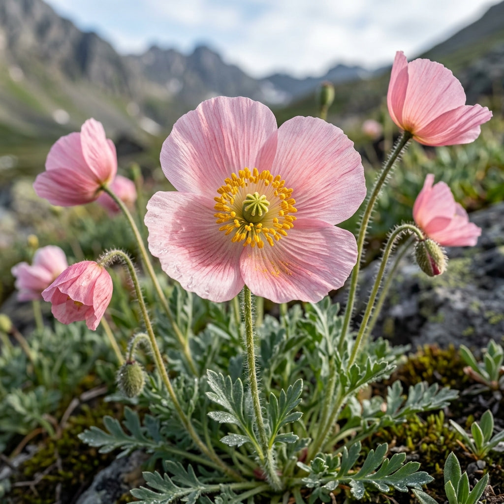 Papaver Radicatum Rosea Flower Seeds For Planting
