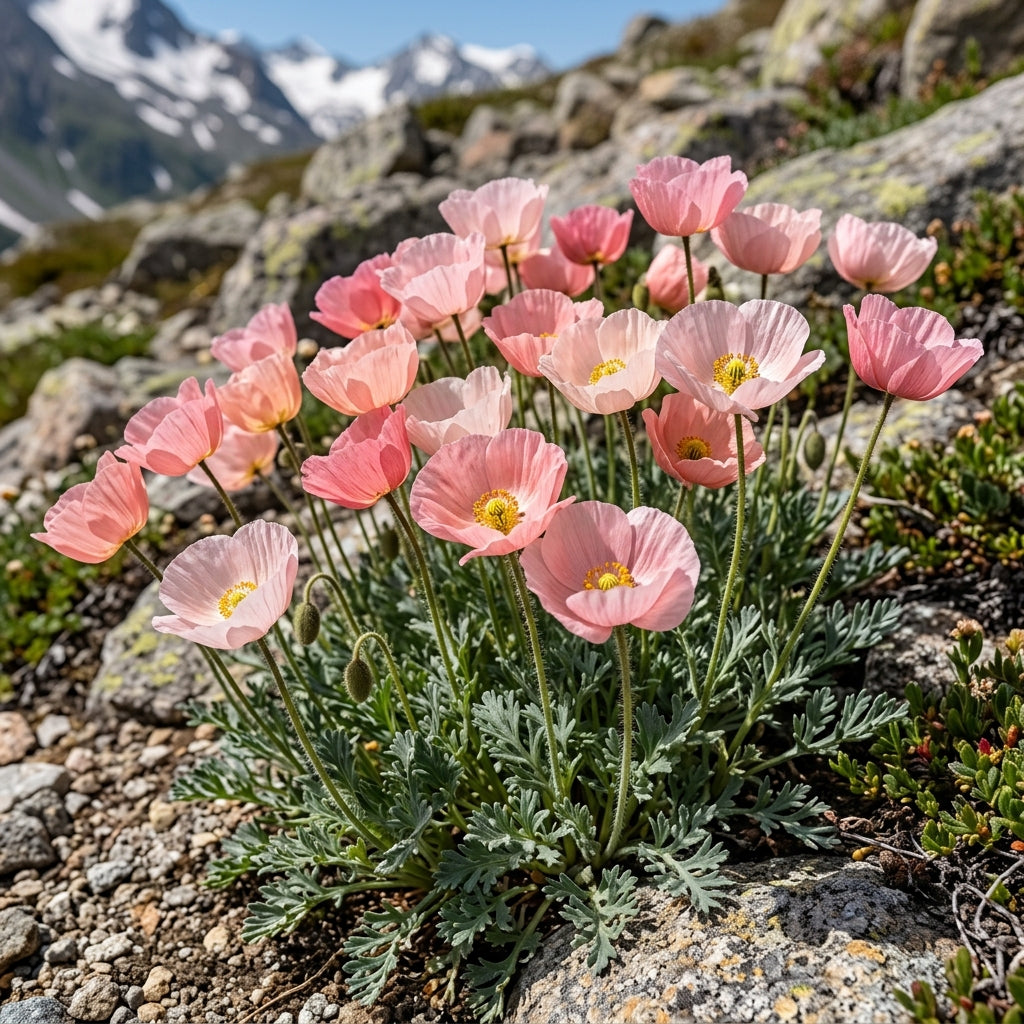 Papaver Radicatum Rosea Flower Seeds For Planting