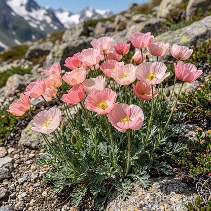 Papaver Radicatum Rosea Flower Seeds For Planting