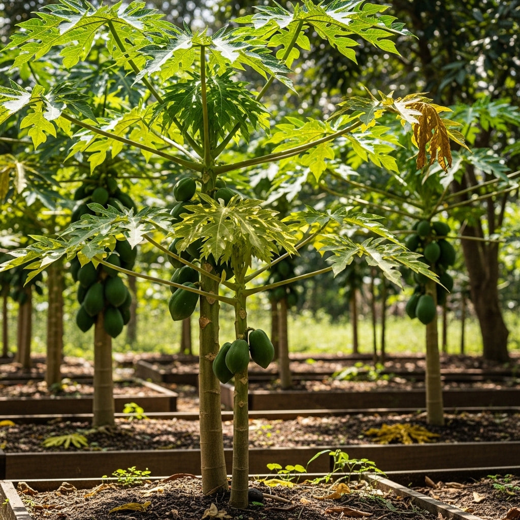 Red Heart Papaya Seeds for Tropical Fruit Garden Planting