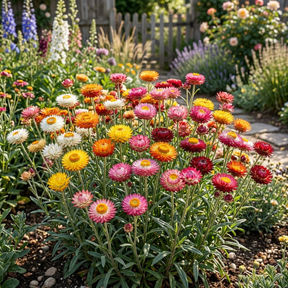Paper Flower Mix Helichrysum Seeds For Planting