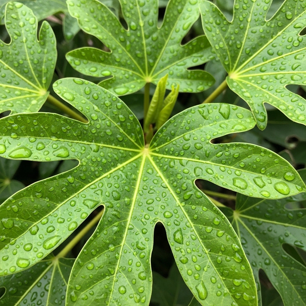 Paperplant Fatsia Japonica Seeds for Indoor Garden Planting
