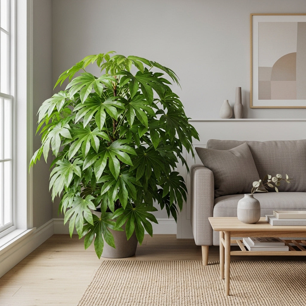 Paperplant Fatsia Japonica Seeds for Indoor Garden Planting