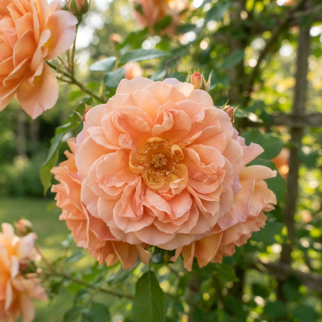 Peach Climbing Rose Flower Seeds for Planting