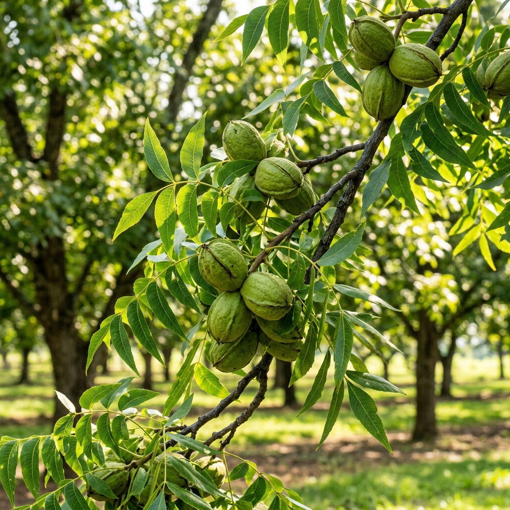 Pecan Tree Seeds for Outdoor Planting - Hardy Deciduous Tree Seeds for Landscapes, Farms & Backyard Gardens