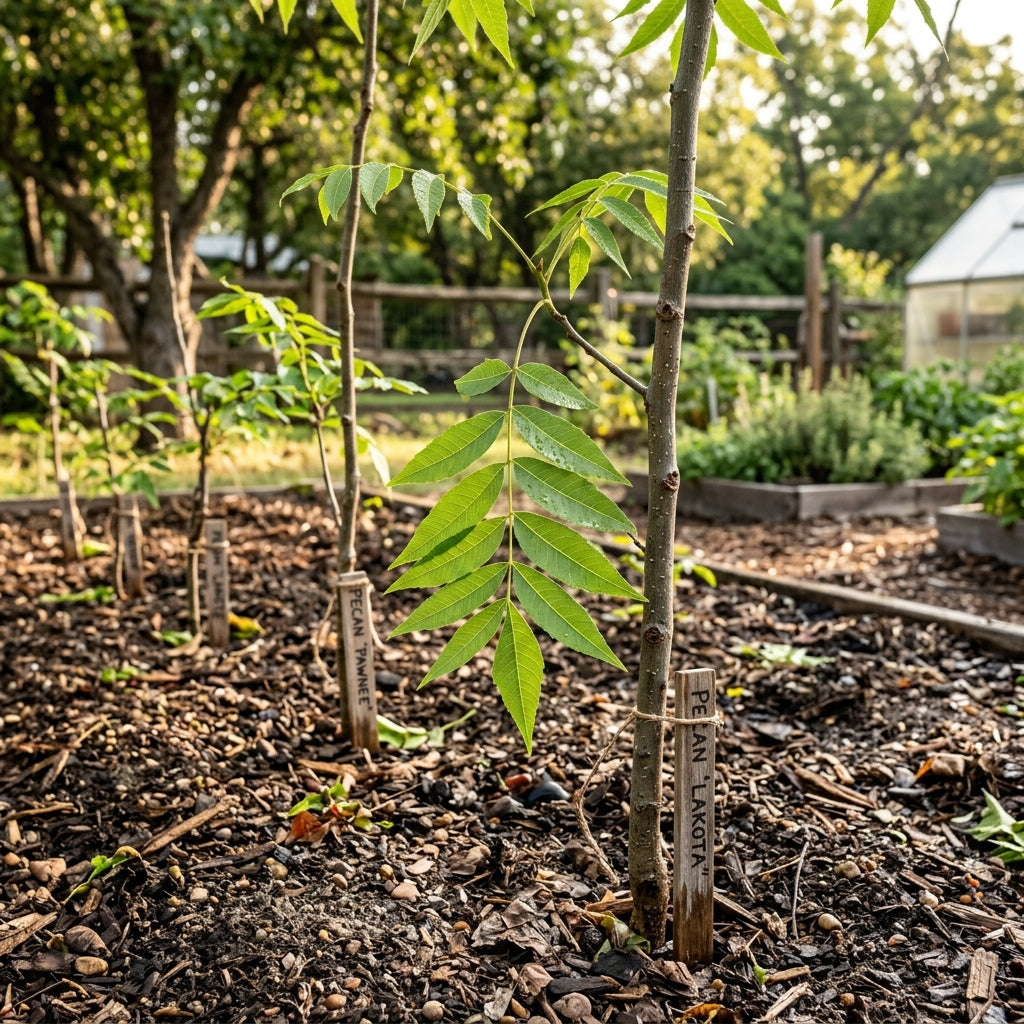 Pecan Tree Seeds for Outdoor Planting - Hardy Deciduous Tree Seeds for Landscapes, Farms & Backyard Gardens