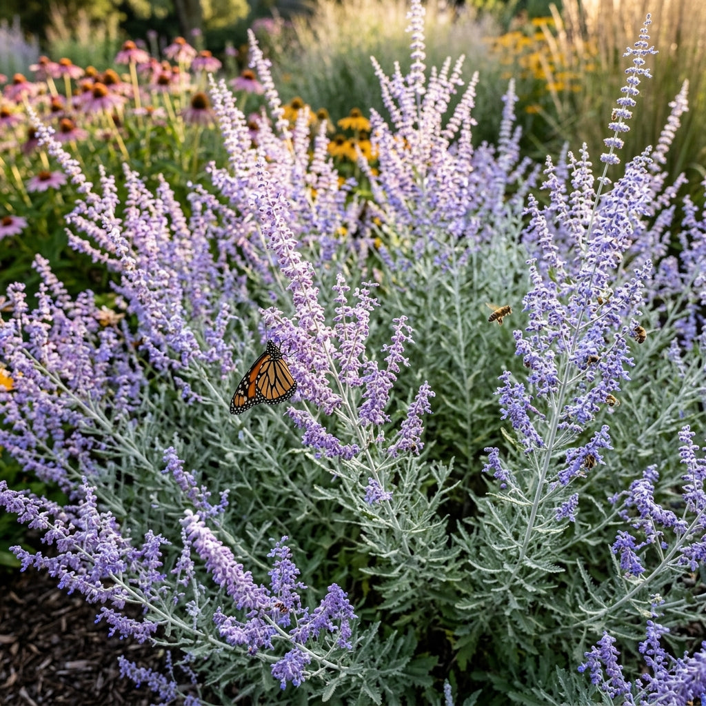 Perovskia Atriplicifolia Seeds - Perennial Flower Seeds for Garden